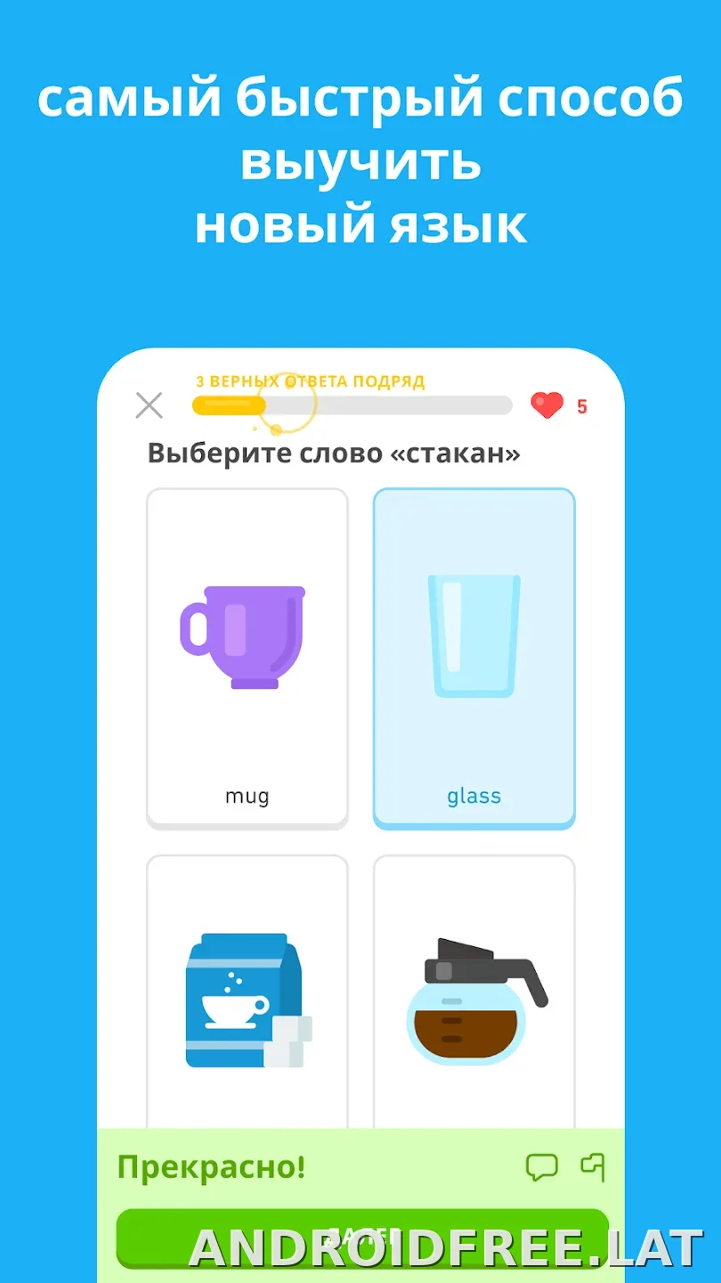 Дуолинго скриншот 5