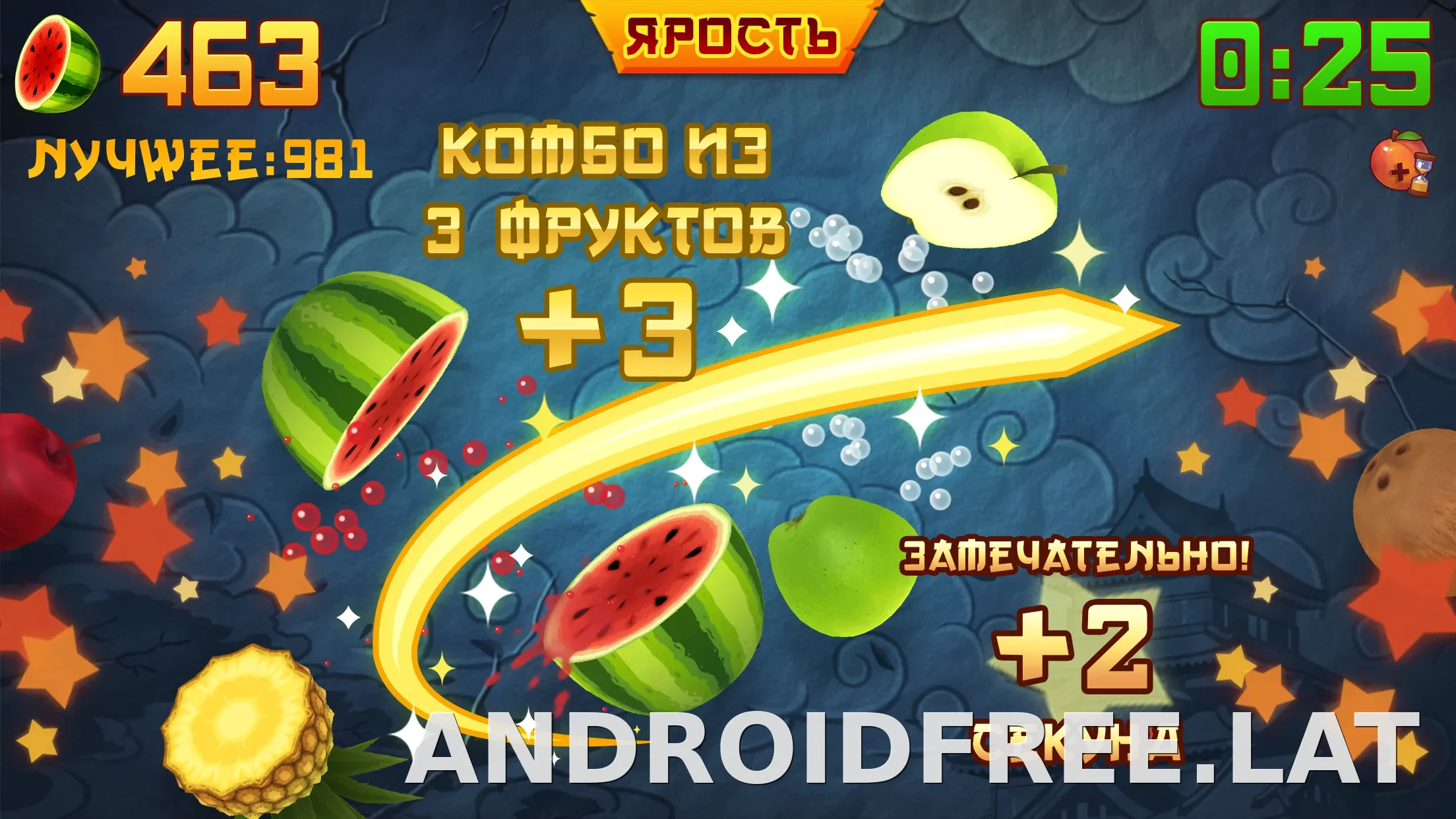 Fruit Ninja скриншот 4