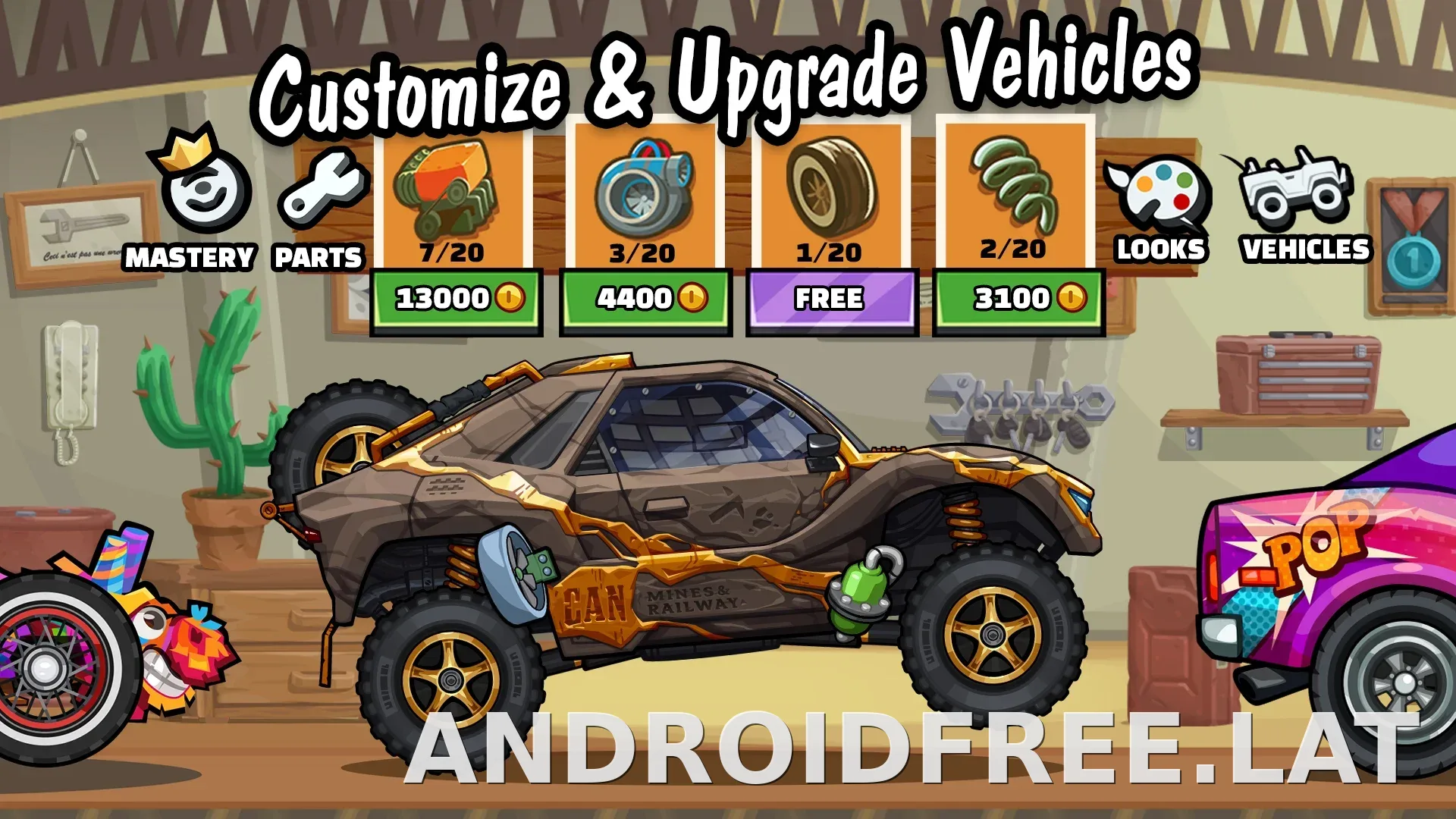 Hill Climb Racing 2 скриншот 5