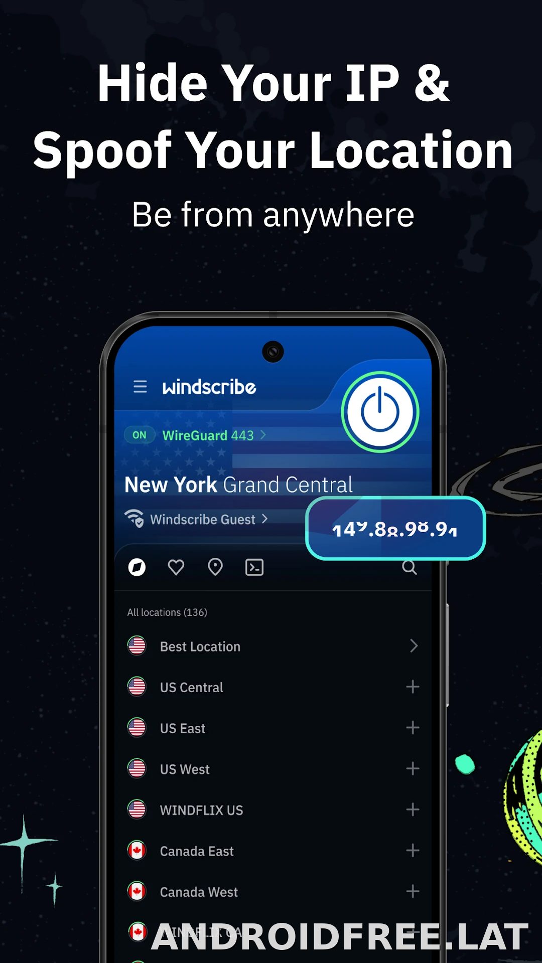 Windscribe скриншот 5